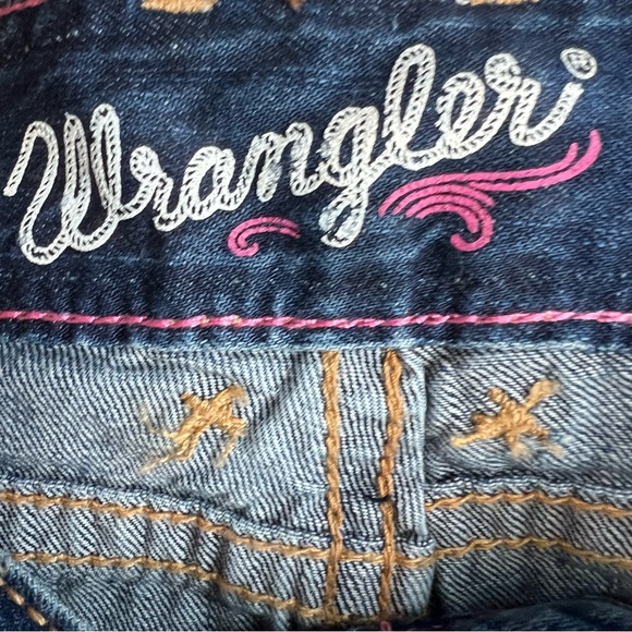 Wrangler Women's Retro Mae Mid Rise Stretch Jean Skirt- Size 6 - Picture 5 of 9